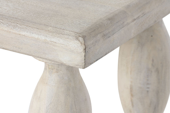 CONSOLE TABLE MANGO 120X40X76 WHITE