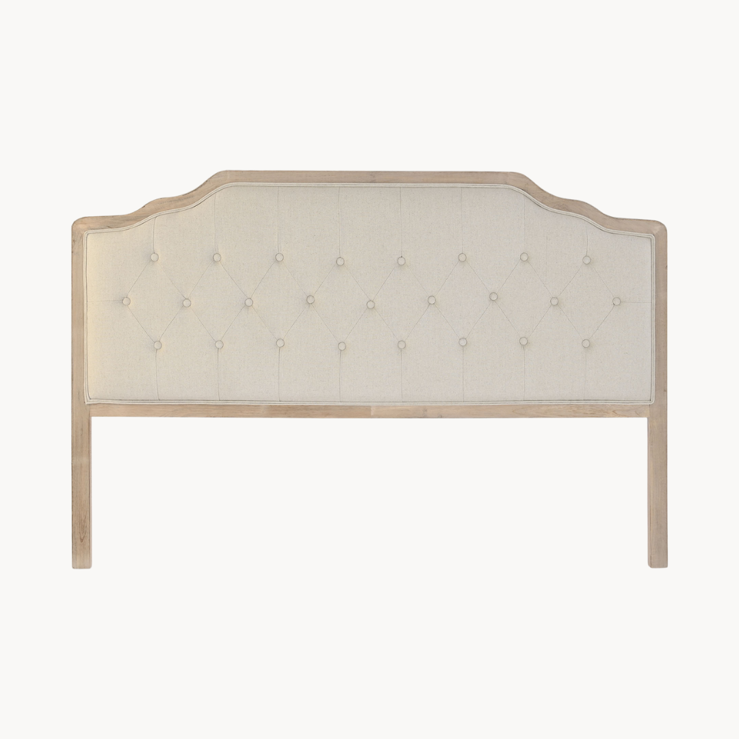 Cabecero de cama roble beige, 180 