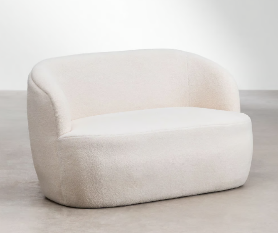 Sofá Chenille 2 lugares 