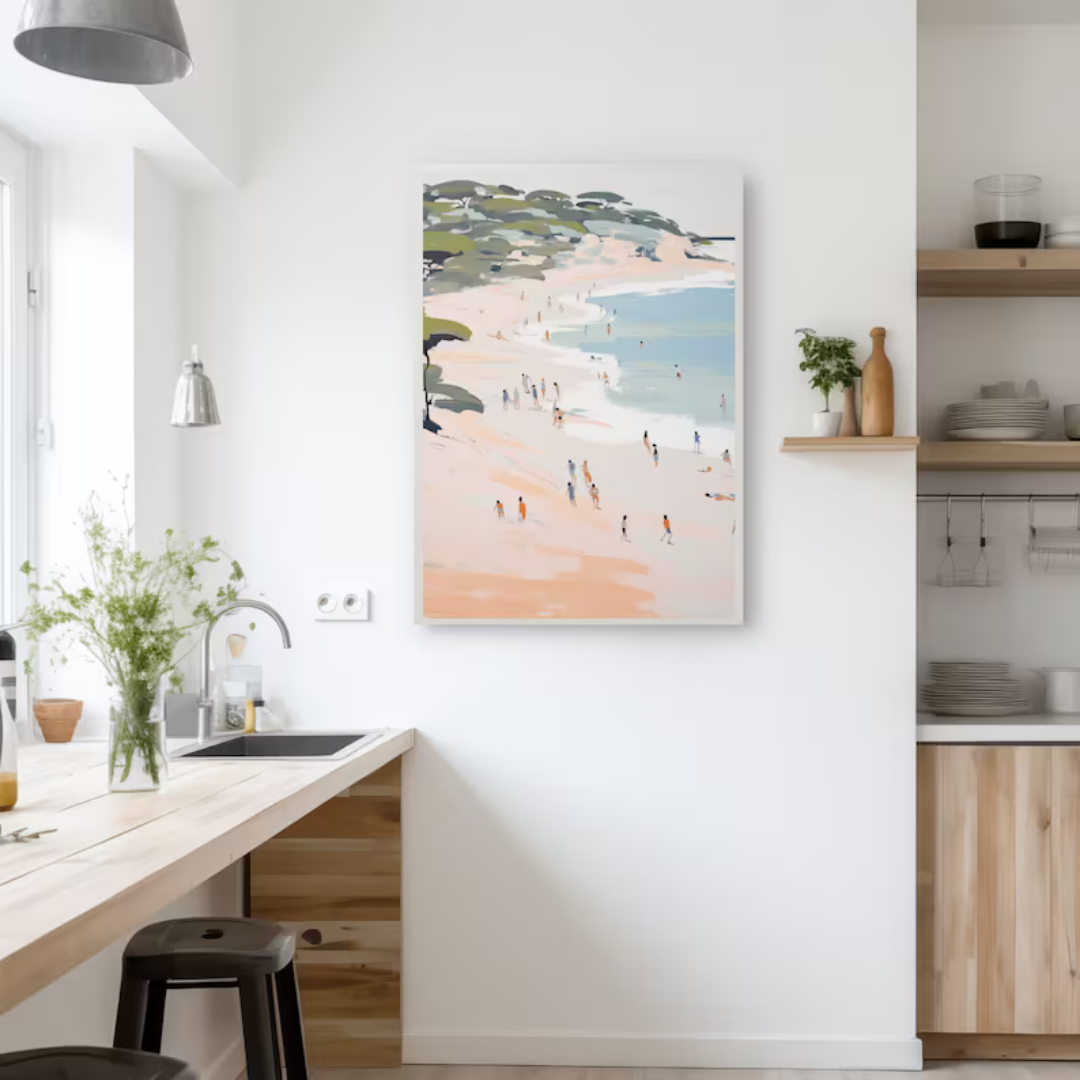 Wall Art Australian Beach 60x90