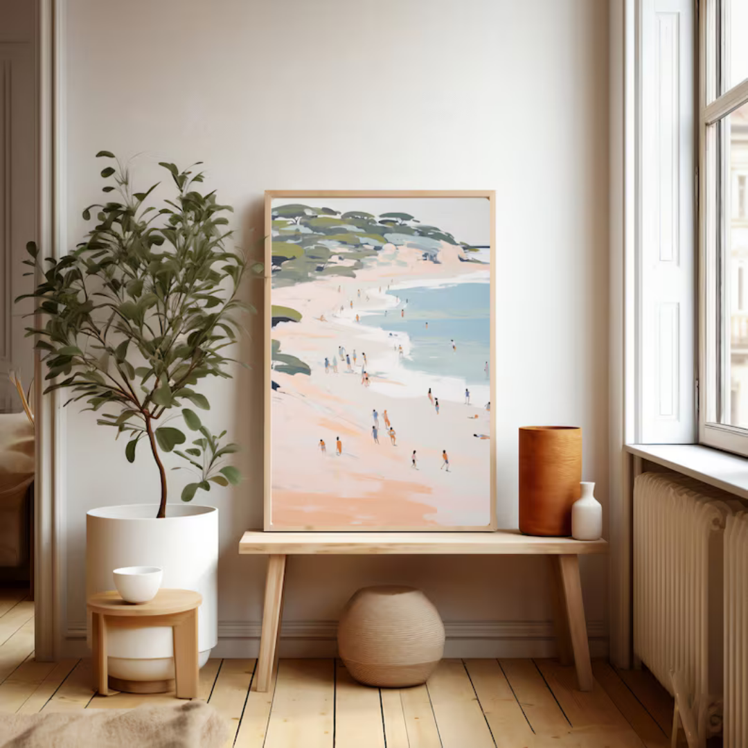 Wall Art Australian Beach 60x90