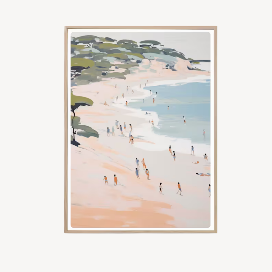 Wall Art Australian Beach 60x90