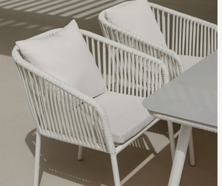 Garden Chairs Flemming Set of 4