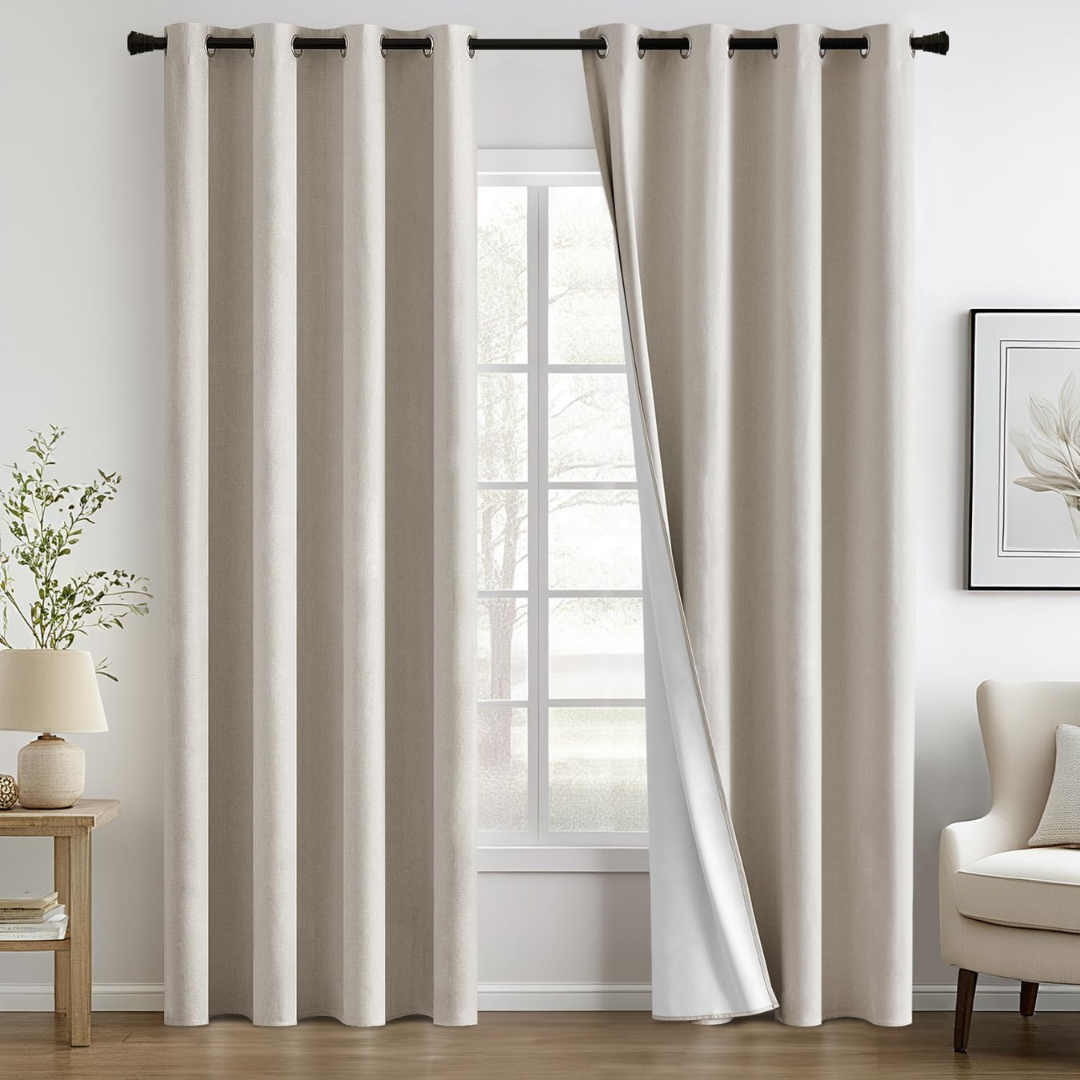 Curtains Miulee Set of 2, 140x260