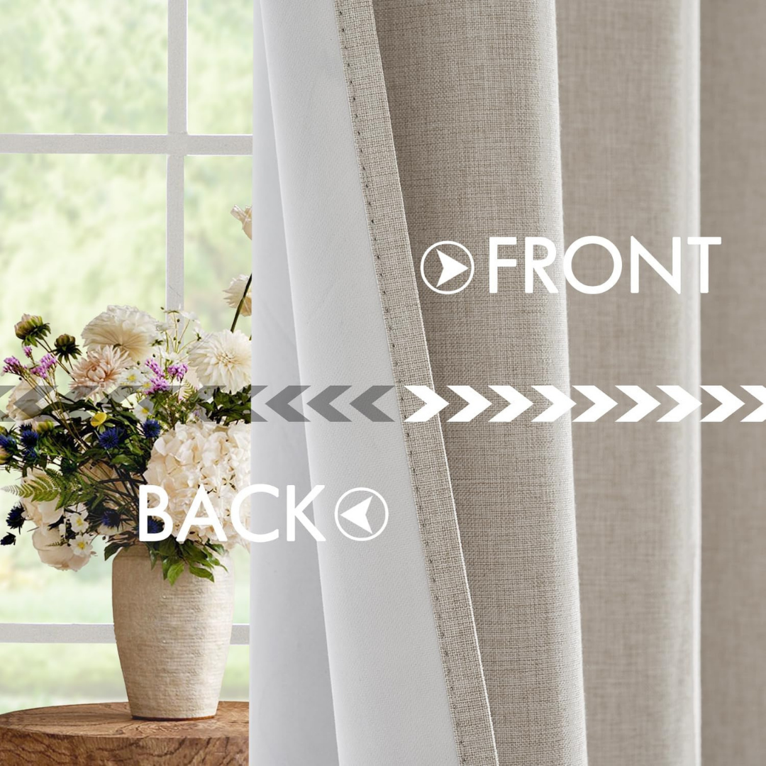 Curtains Miulee Set of 2, 140x260
