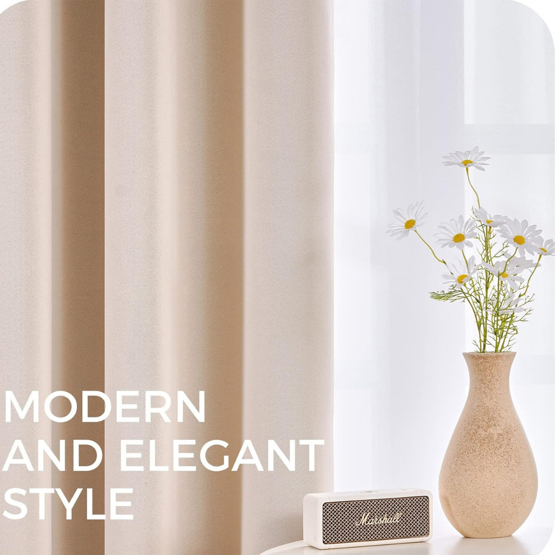 Curtains Mr trees Set of 2, 260x140