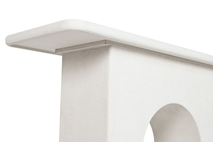 CONSOLE TABLE SPRUCE MDF 120X40X80 WHITE