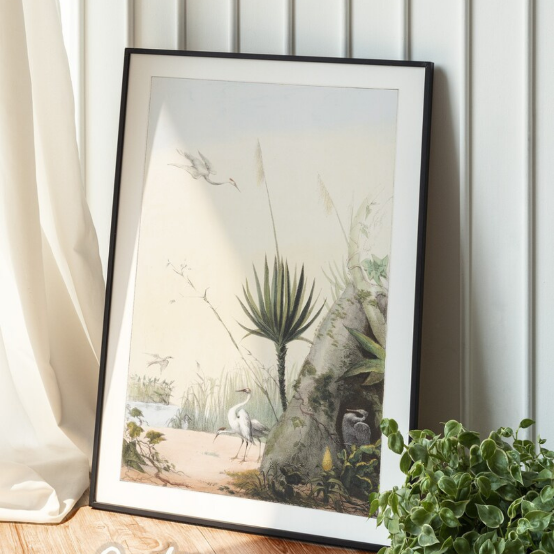 Wall Art Tropical Jungle set of 3, 60x90
