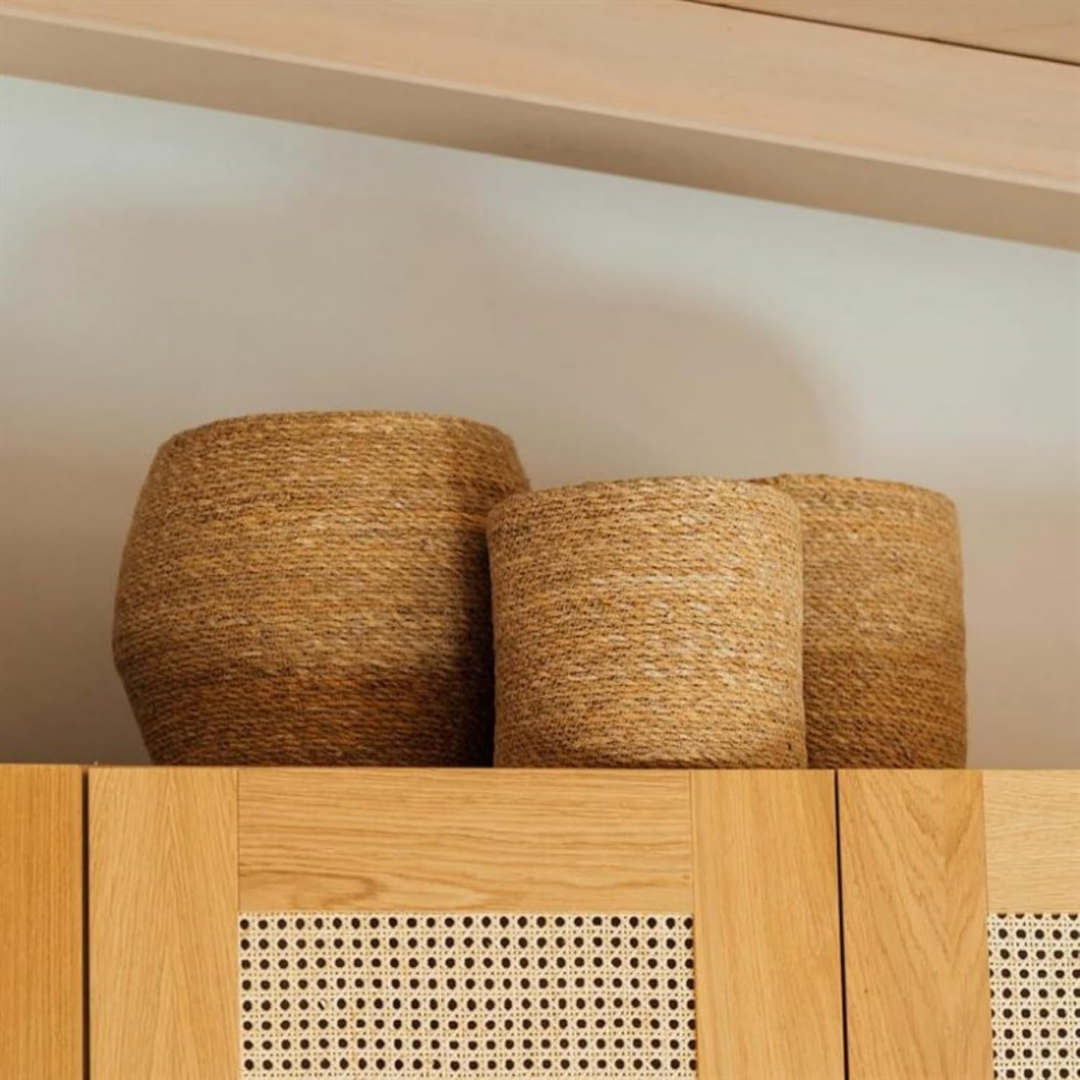 Plant Basket Wicker 34x34