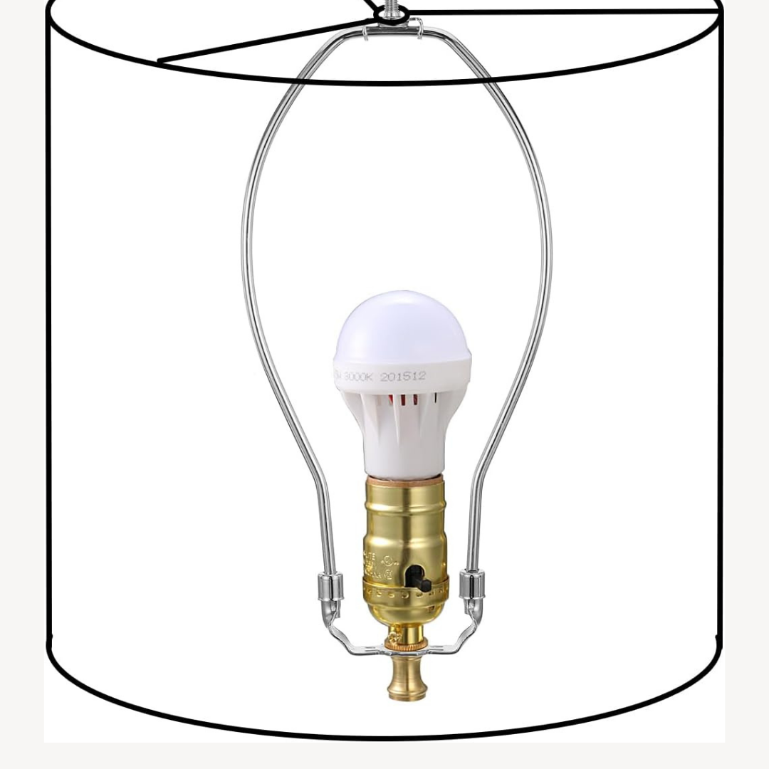 Lamp Harp Patkil set of 2, 9inch
