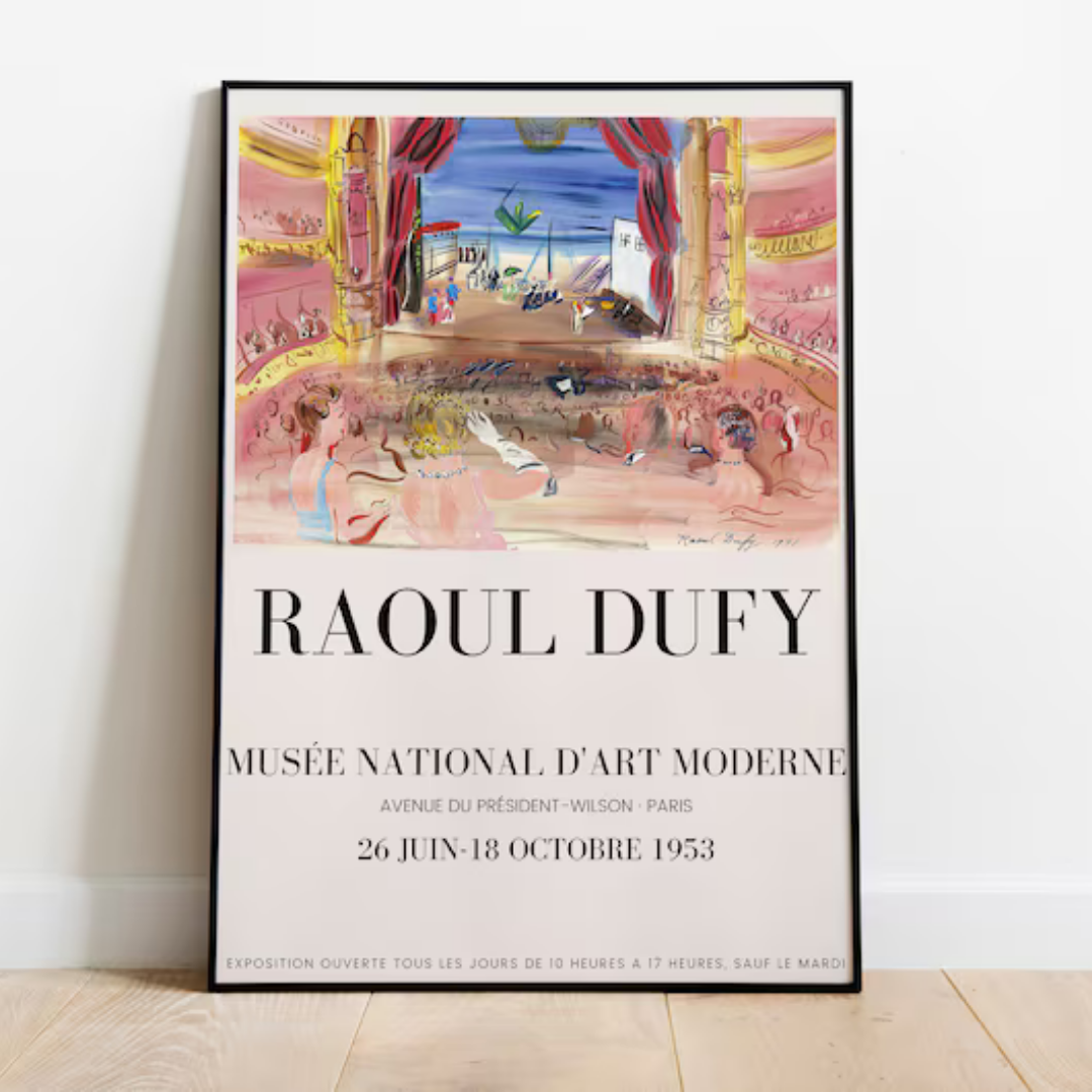 Wall Art Raoul Dufy Paris