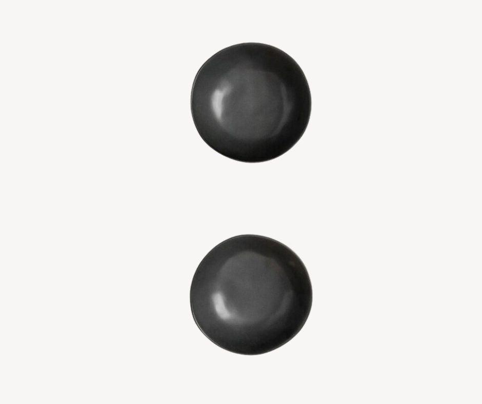 Bowls Mauren Set of 2 Black