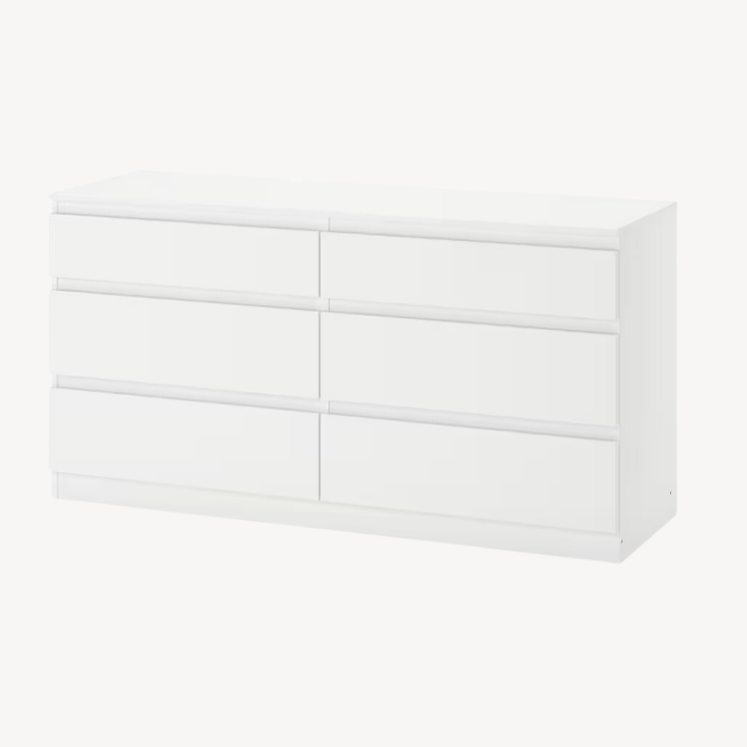 Cômoda com 6 gavetas Kullen 