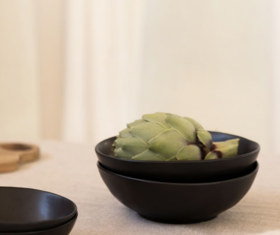 Bowls Mauren Set of 2 Black