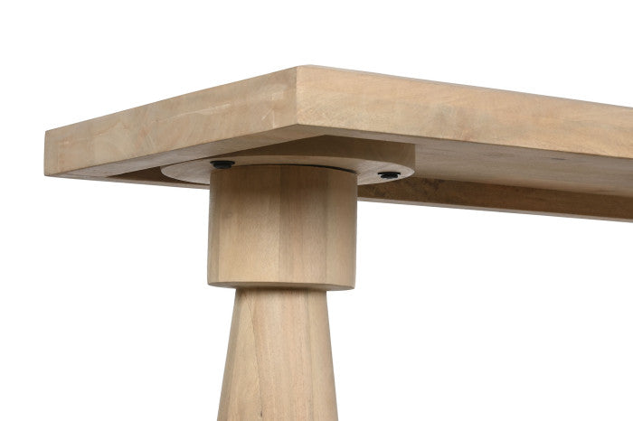 CONSOLE TABLE MANGO 216X40X77 NATURAL