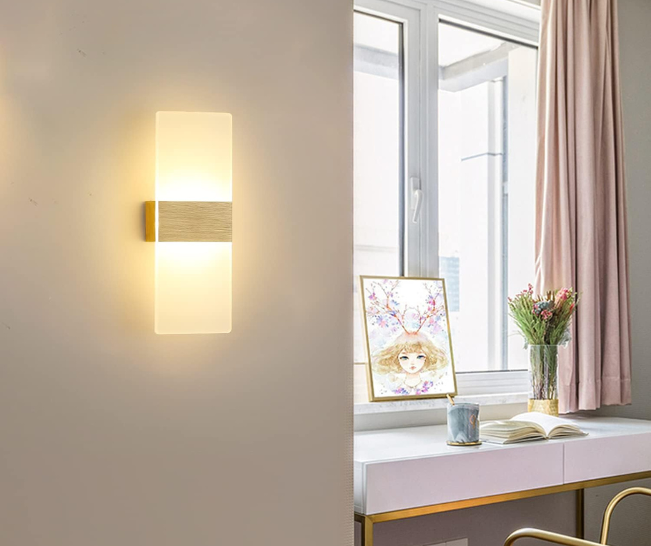 LED Wall Lamp Miava, H27