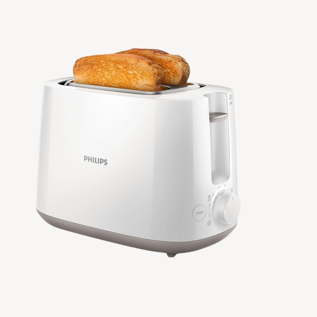 Tostadora Philips - 2 ranuras para tostar 
