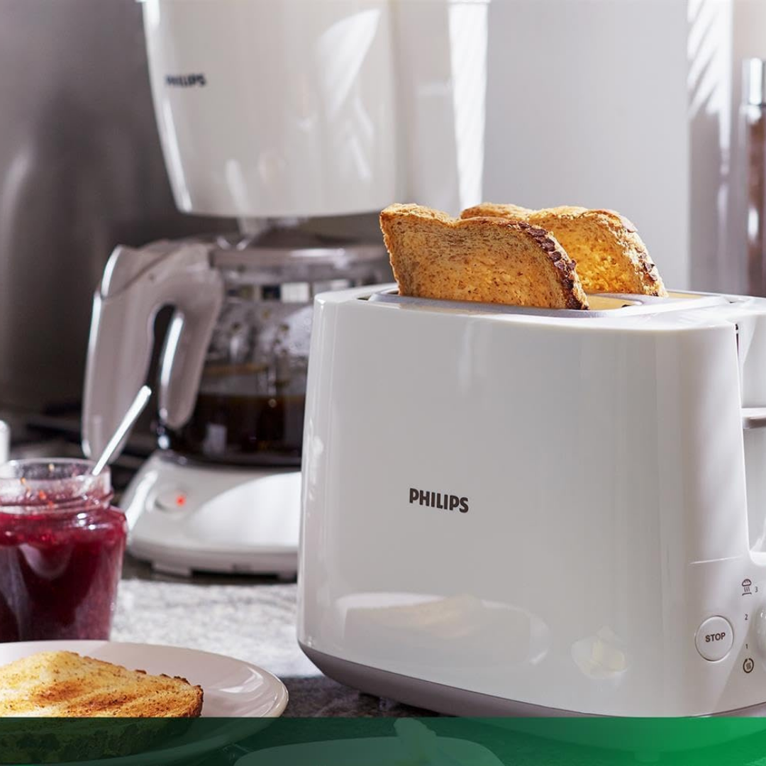 Tostadora Philips - 2 ranuras para tostar 