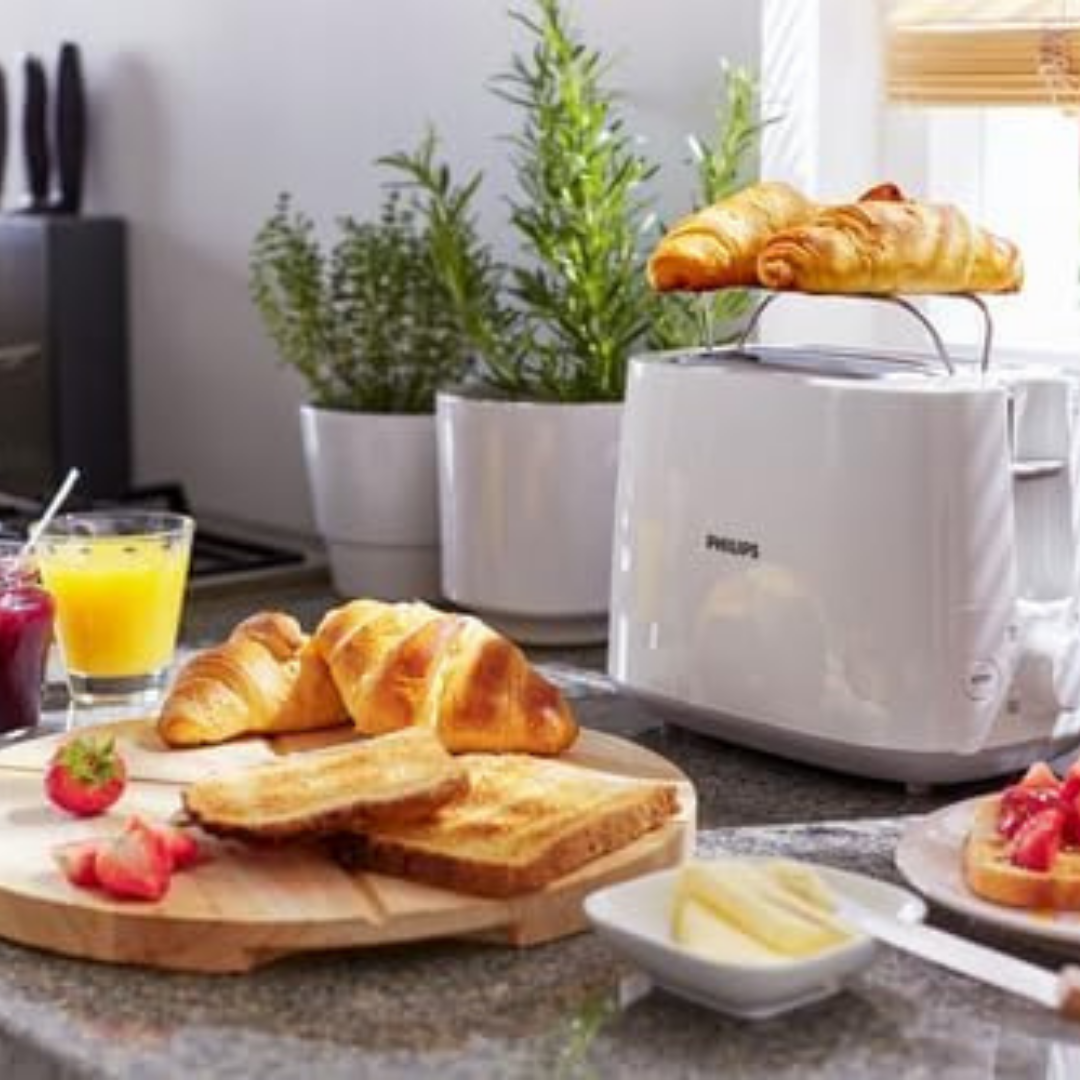 Tostadora Philips - 2 ranuras para tostar 