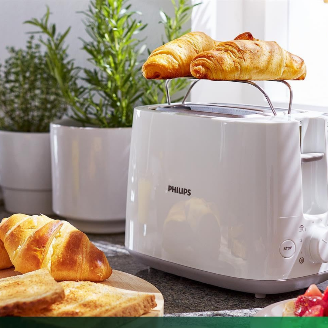 Tostadora Philips - 2 ranuras para tostar 