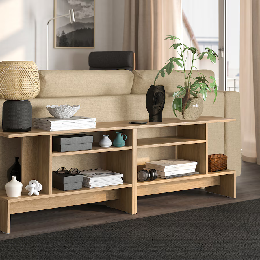 HOLMERUD Side Table, Oak Effect