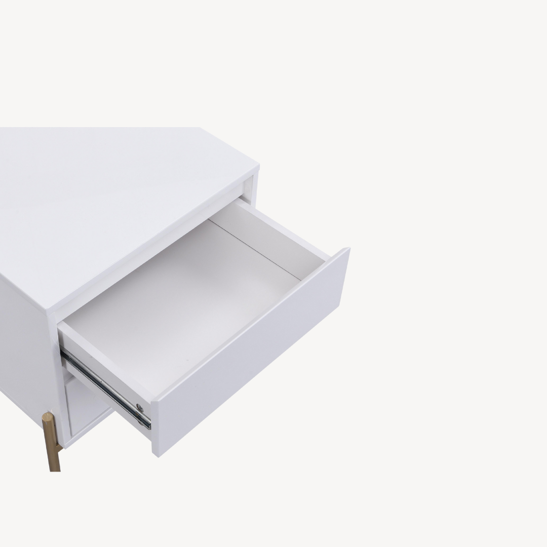 Mesa de cabeceira Korasa – 2 gavetas 