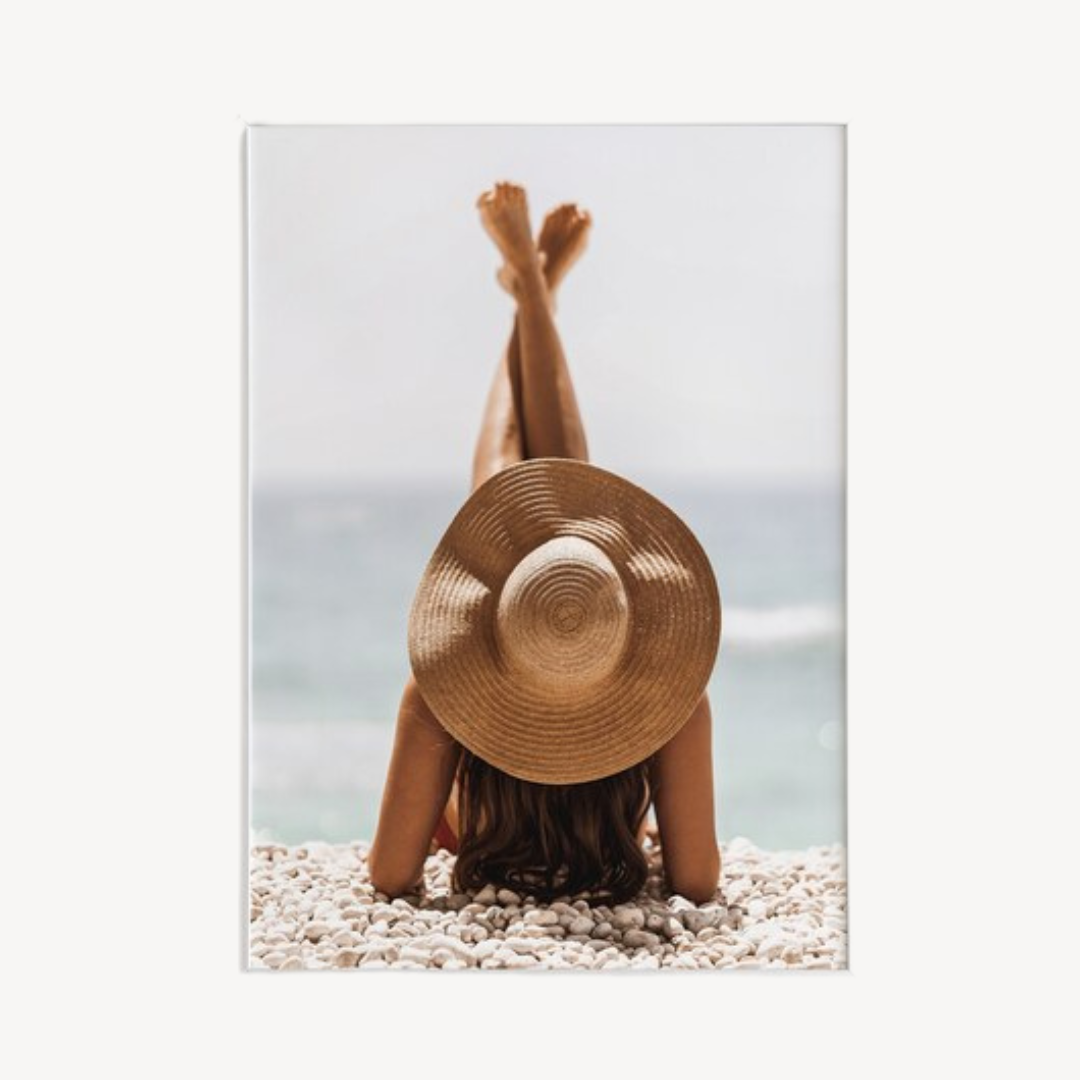Wall Art Beach Girl 60x90