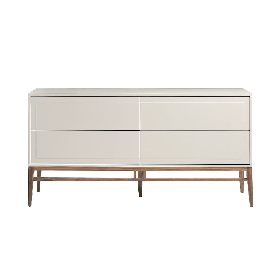 Niebla wooden sideboard and Walnut wood legs