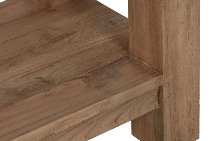 CONSOLE TABLE TECA RECICLADA 240X46X90 NATURAL