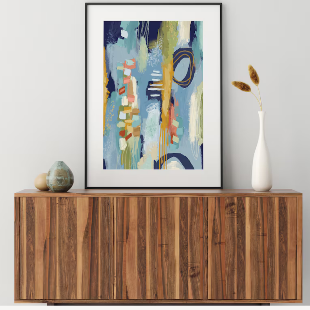 Wall Art Modern Abstract, 60x90