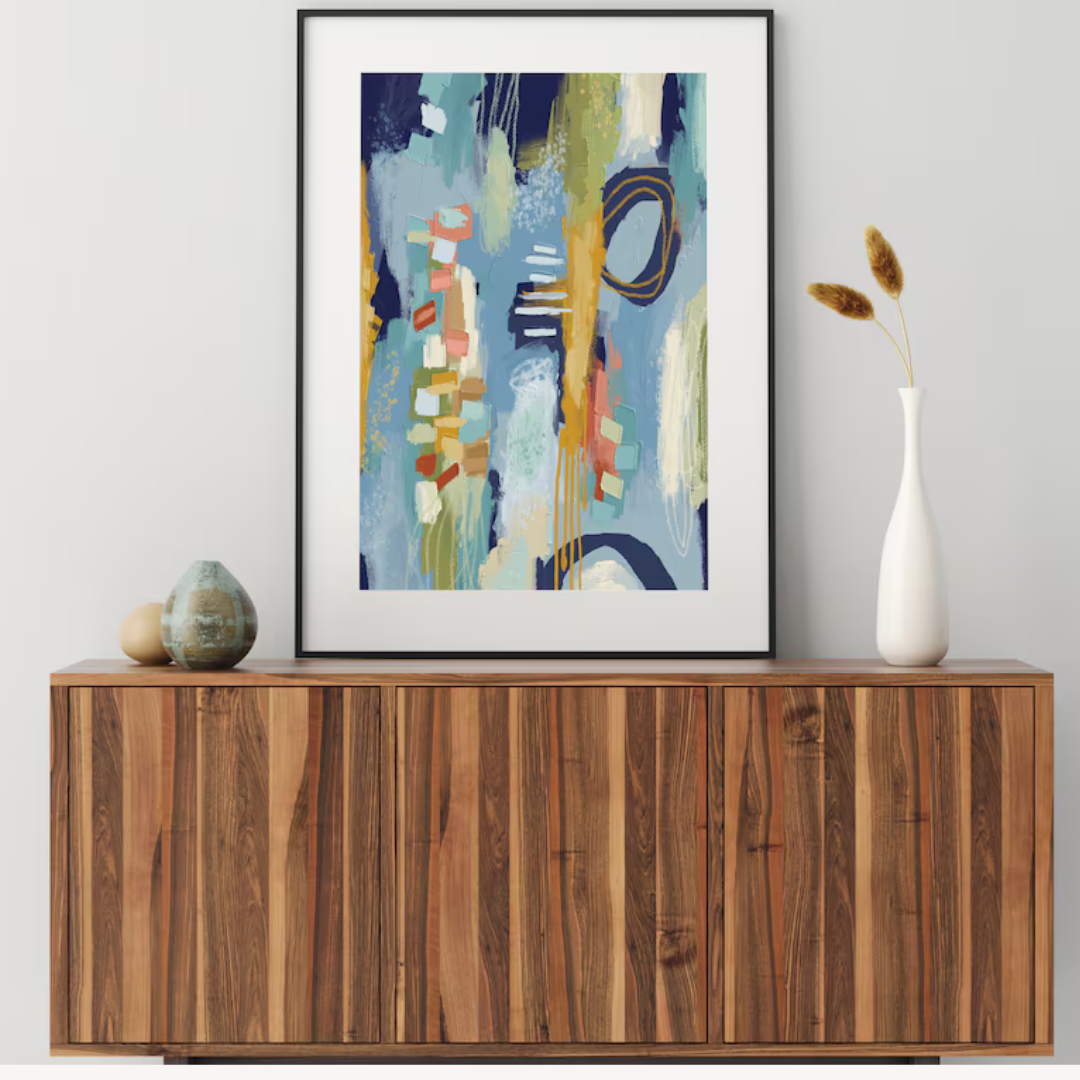 Wall Art Modern Abstract, 60x90