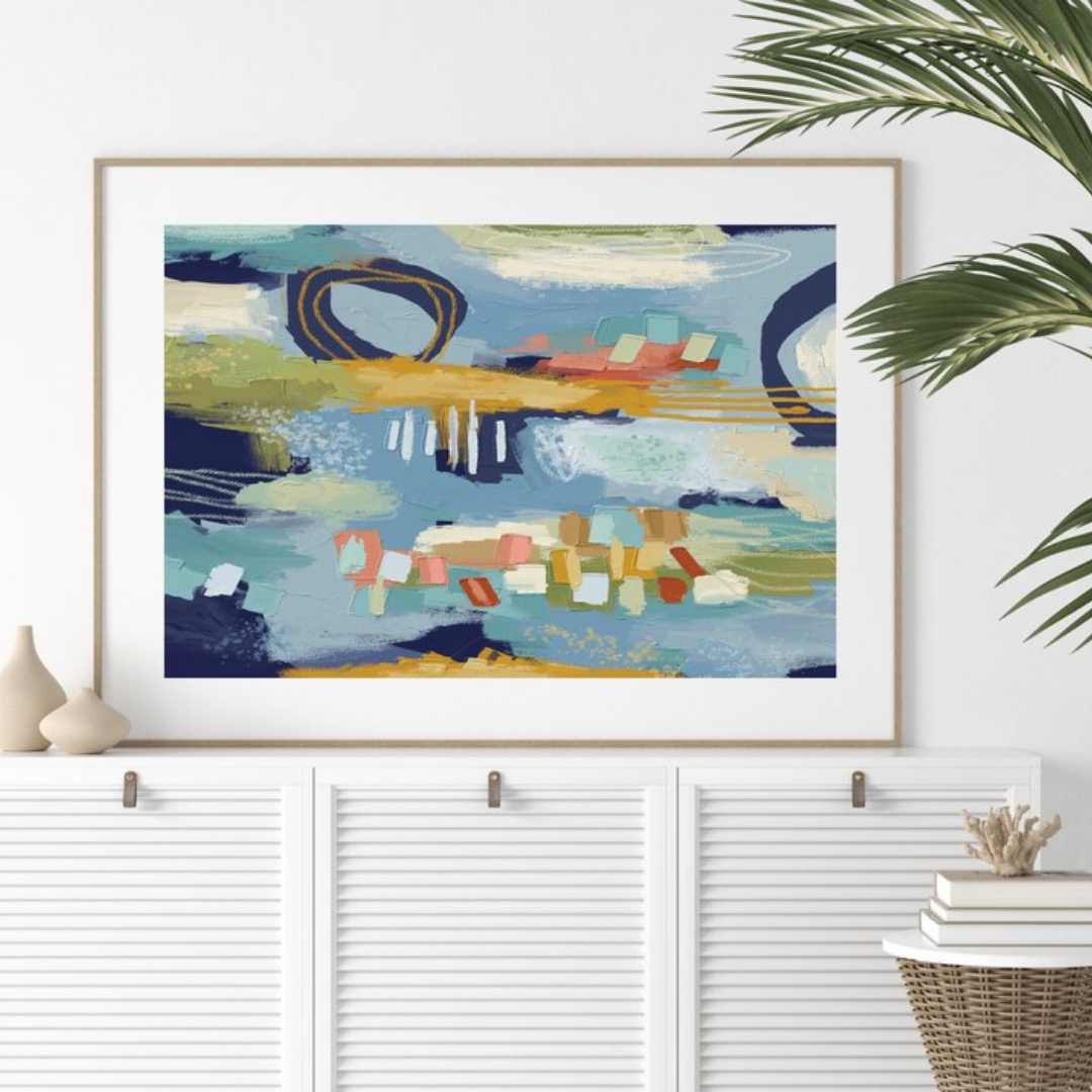Wall Art Modern Abstract, 60x90