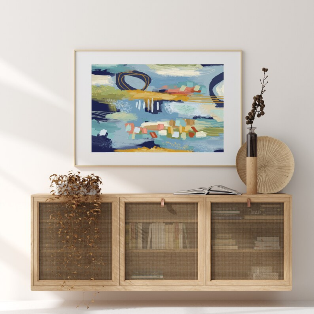 Wall Art Modern Abstract, 60x90