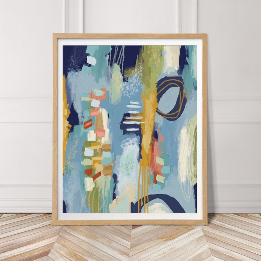 Wall Art Modern Abstract, 60x90