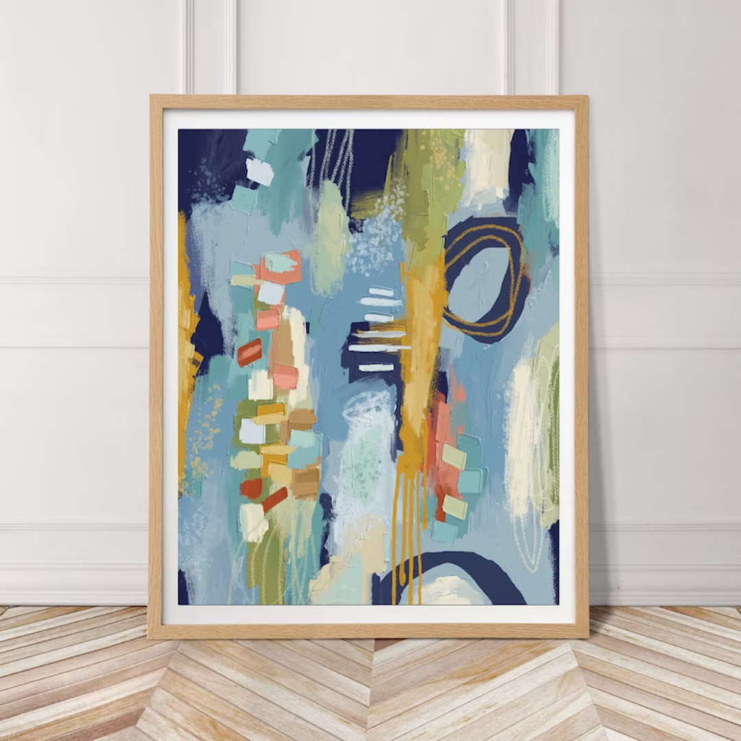 Wall Art Modern Abstract, 60x90