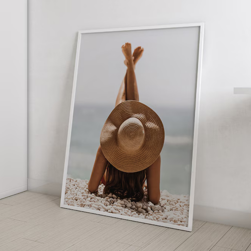 Wall Art Beach Girl 60x90