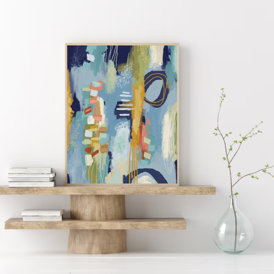 Wall Art Modern Abstract, 60x90