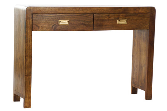 CONSOLE TABLE ACACIA 110X27,5X76 NATURAL BROWN