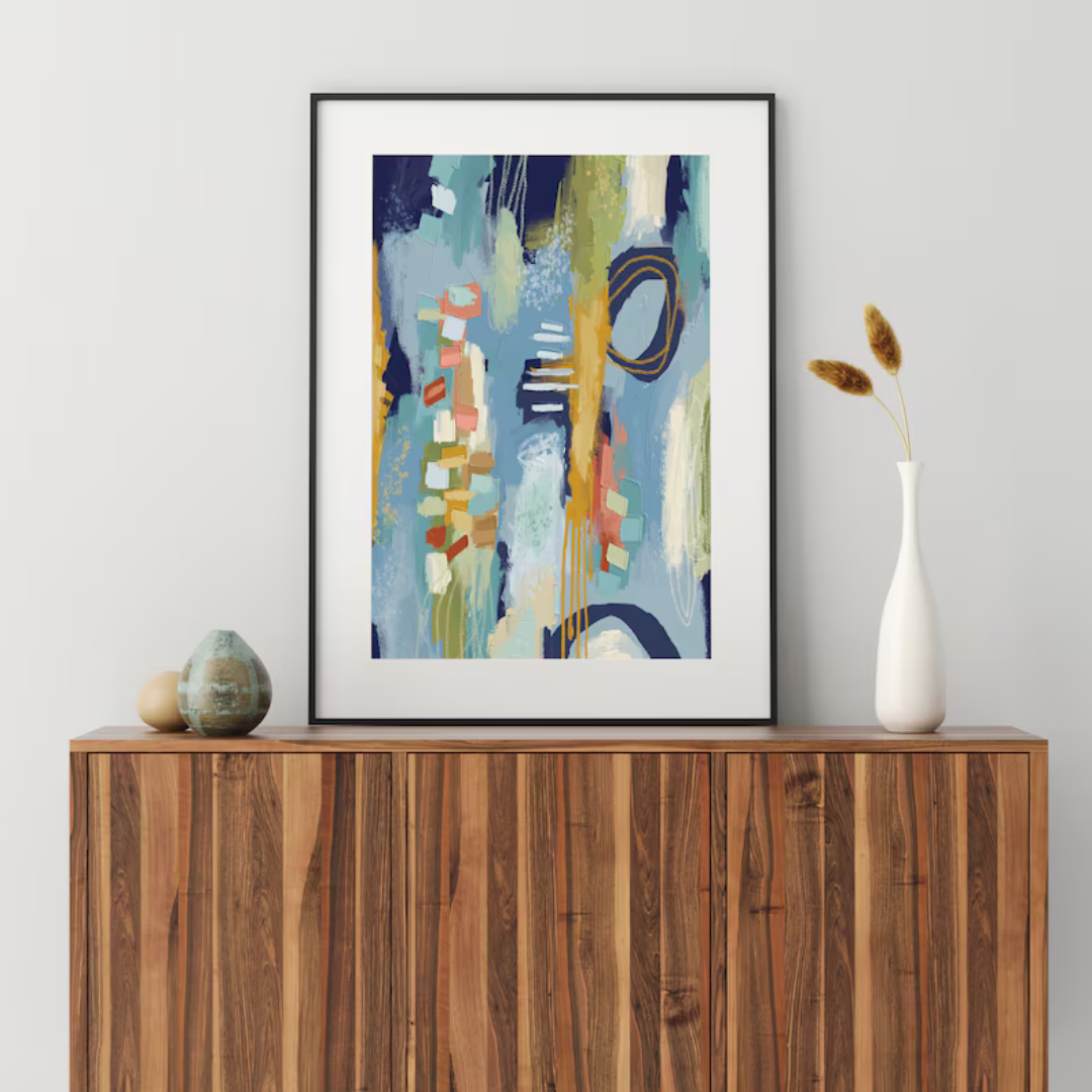Wall Art Modern Abstract, 60x90