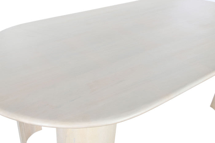 TABLE MANGO 200X100X76 WHITE