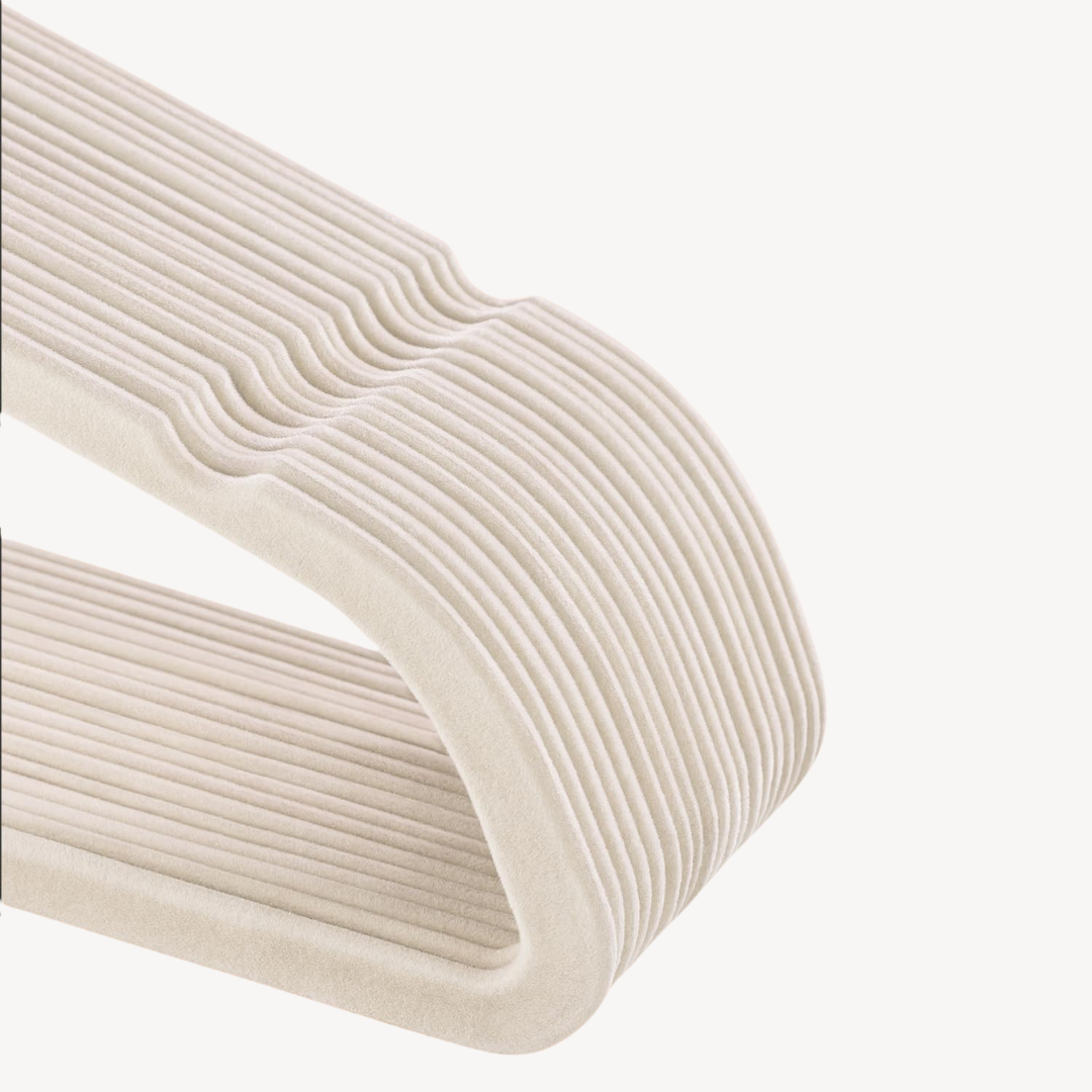 Cabides de veludo Blumtal – Pacote com 30 