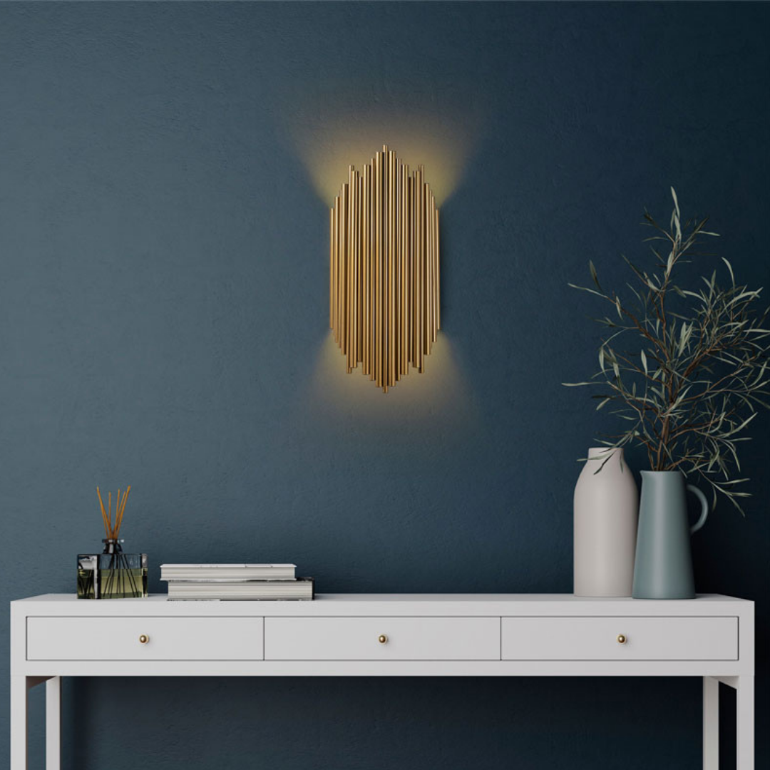 Wall Lamp Golden H40