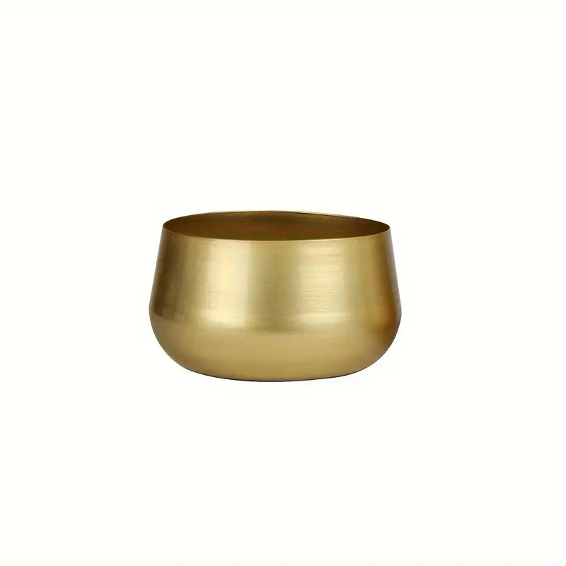 Golden Aluminum Vase