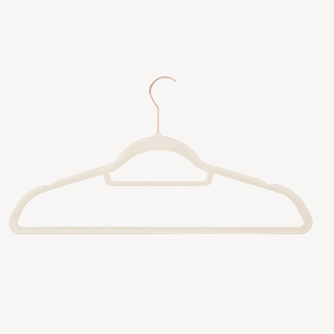 Cabides de veludo Blumtal – Pacote com 30 