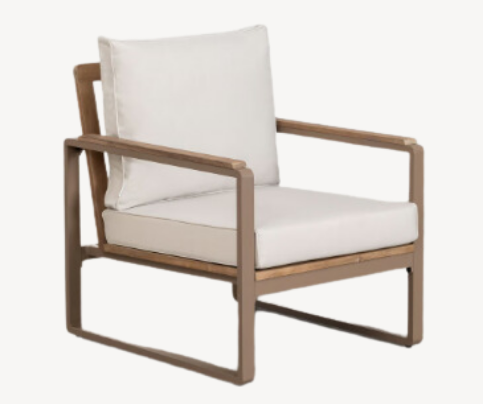 Garden Armchairs June Set of 2