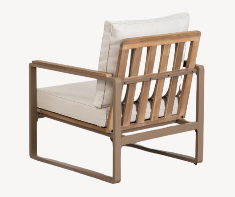 Garden Armchairs June Set of 2