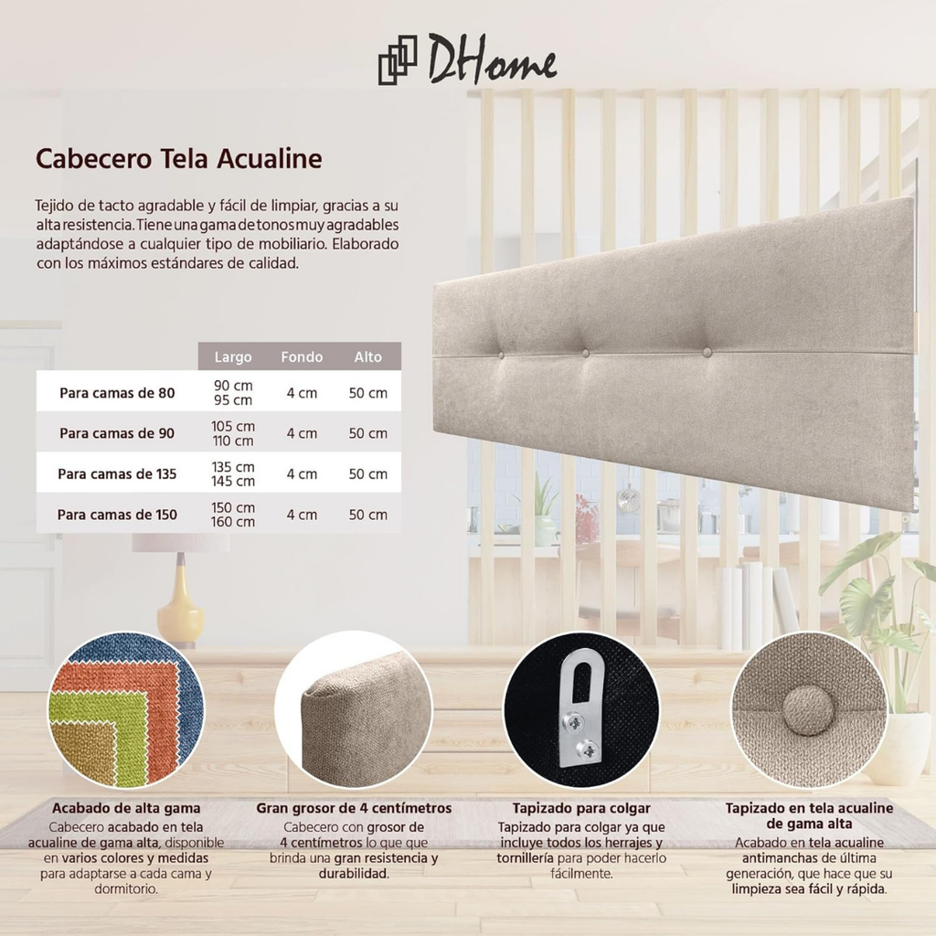 Headboard Dhome 160