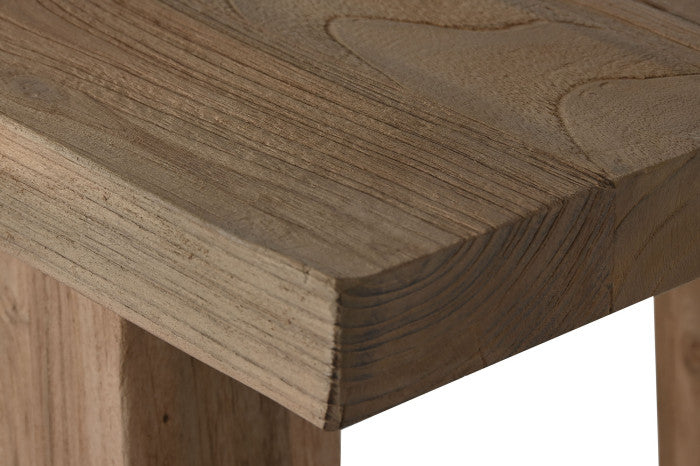 CONSOLE TABLE TECA RECICLADA 240X46X90 NATURAL