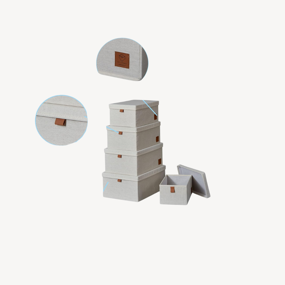 Storage Box Set Lulu 5-Pc