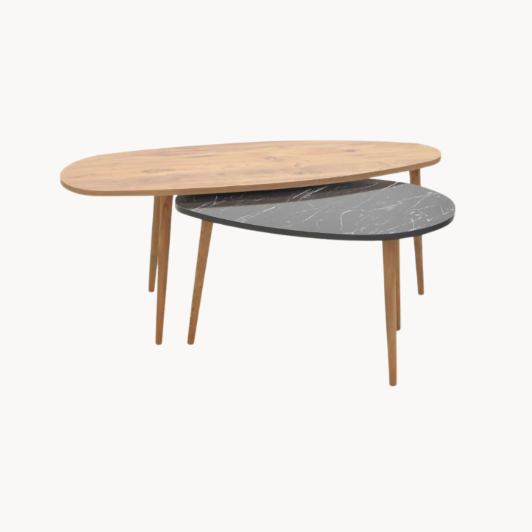 Mesa de Centro Monty 116x46, A46, 77x45, A43 